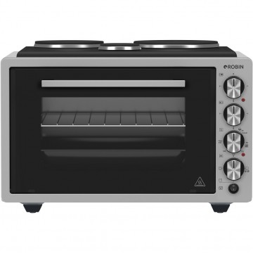 Robin ZK-55Ι Ηλεκτρικό Φουρνάκι 42lt με 3 Εστίες